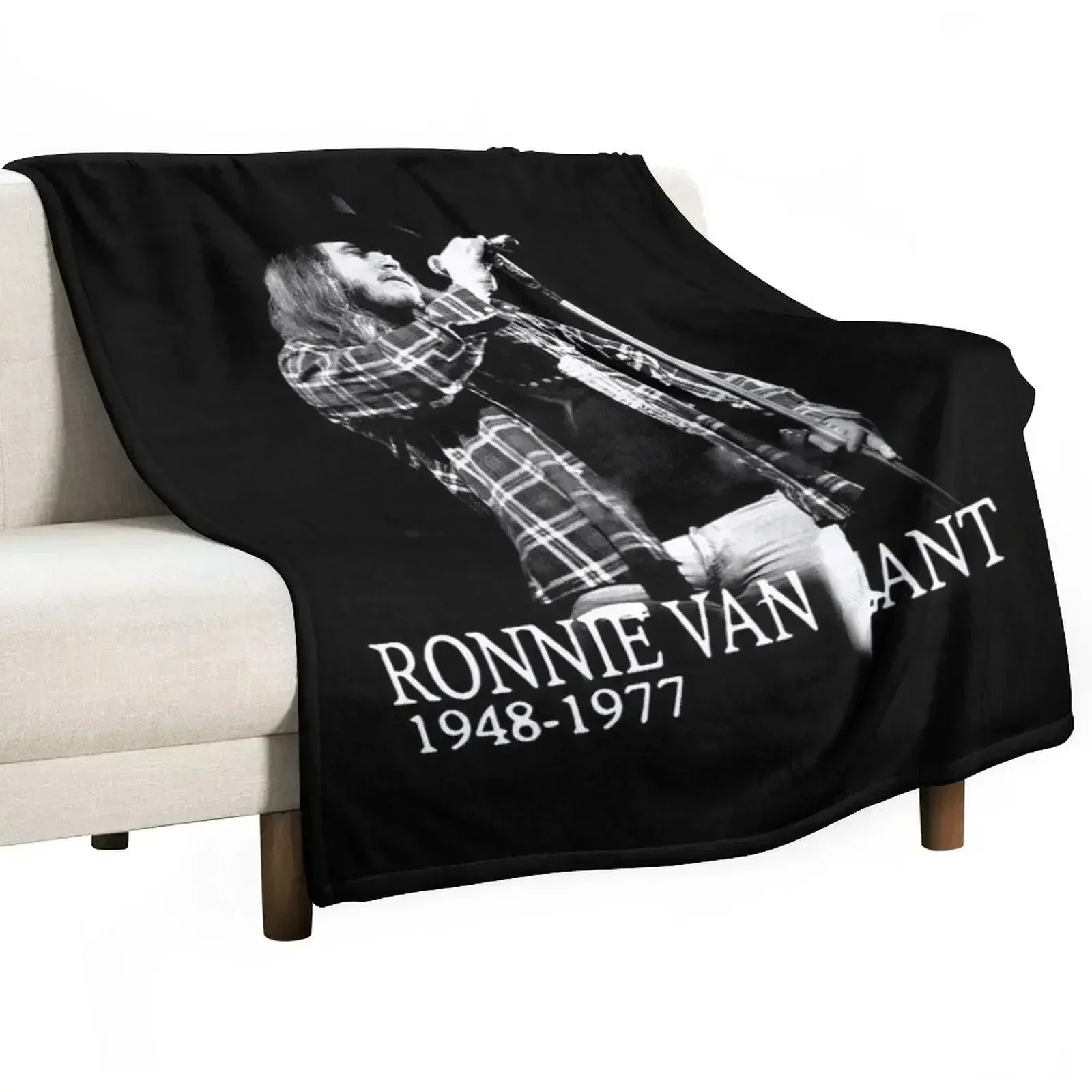 Ron-nie V?n z?nt 1948-1977 Gift For Fans, For Men and Women Throw Blanket Winter beds for sofa Plaid Luxury Throw Beach Blankets