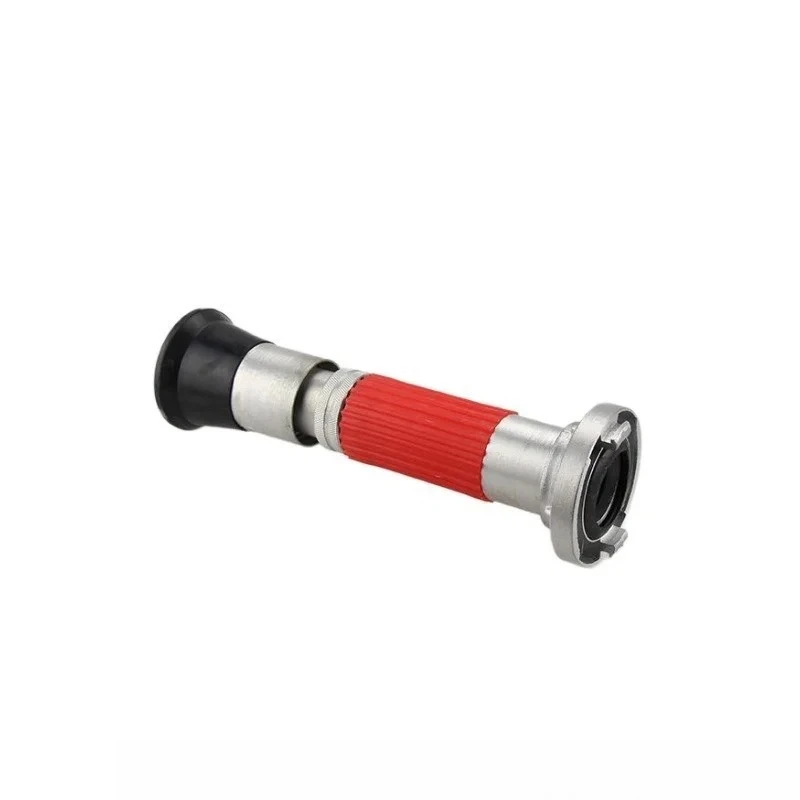 High‑Pressure Aluminum Adjustable Spray‑Flow Nozzle Straight‑Stream Jet Accessory for Irrigation Water‑Spraying Operation