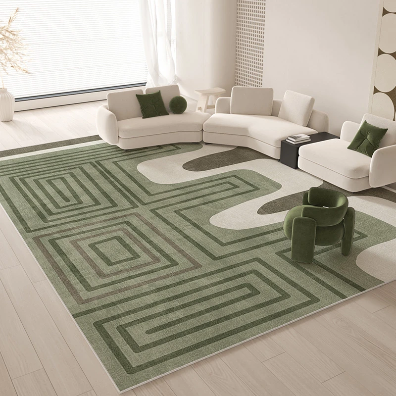

Light Luxury Simple Carpets Wabi-sabi Style Home Bedroom Carpet Large Area Living Room Decoration Rugs Modern Study Lounge Rug