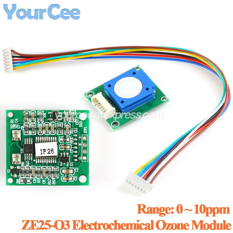 ZE07-CO Carbon Monoxide CO Sensor ZE15-CO ZE25-O3 ZE07-CO ZE27-O3 ZE14-O3 Air Gas Alarm Detection Module Carbon Monoxide