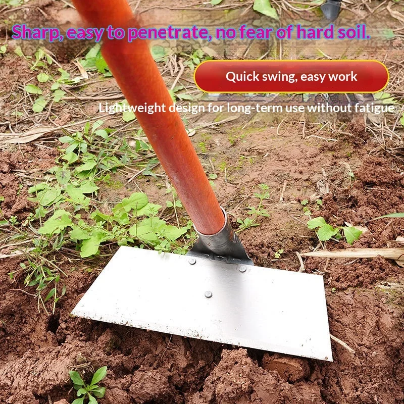 Specialized Agricultural Weeding Hoe with Thickened Saw Blades Quick Opening Design for Efficient Crop Management