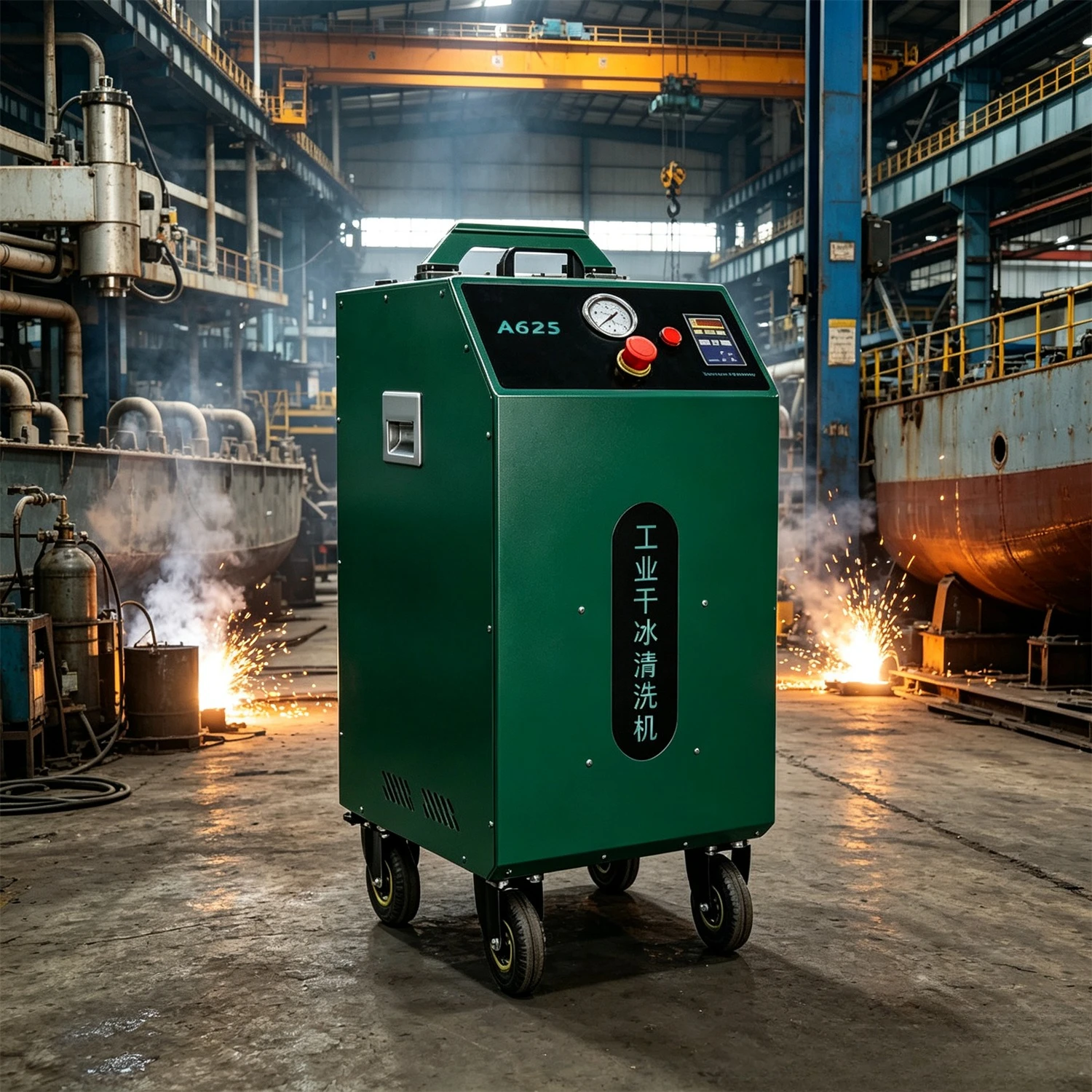 Factory Price Dry Ice Blasting Machine Car Interior Ceiling Cleaning Machine Dry Ice Blasting Machine For Cars