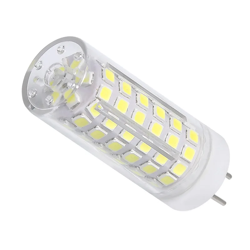 10pcs ACDC12V G4 GY6.35 G9 E14 BA15D BA15S Small Mini LED Corn Bulb  Ceramic Lamp 6w 7w Replace 60W 70W Halogen Crystal Light