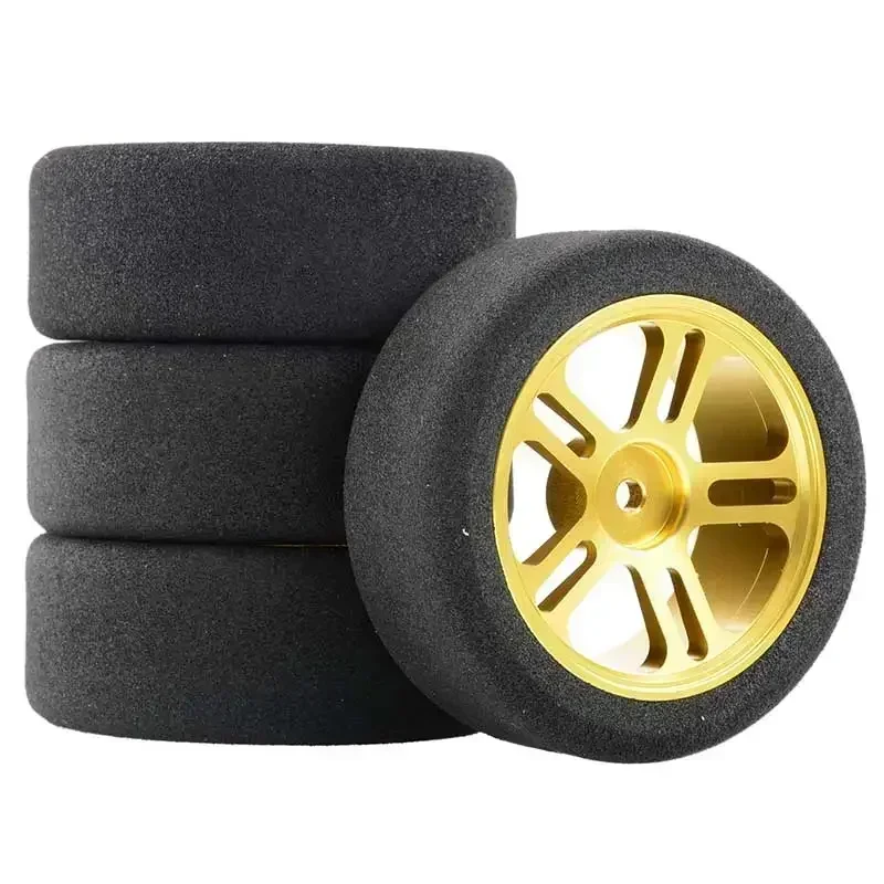 4pcs wltoys 144001 124019 124017 A959 parts on road foam tyres 68MM wheel fit 12MM hex for 1/16 1/14 1/12 remotre contrl cars view 5