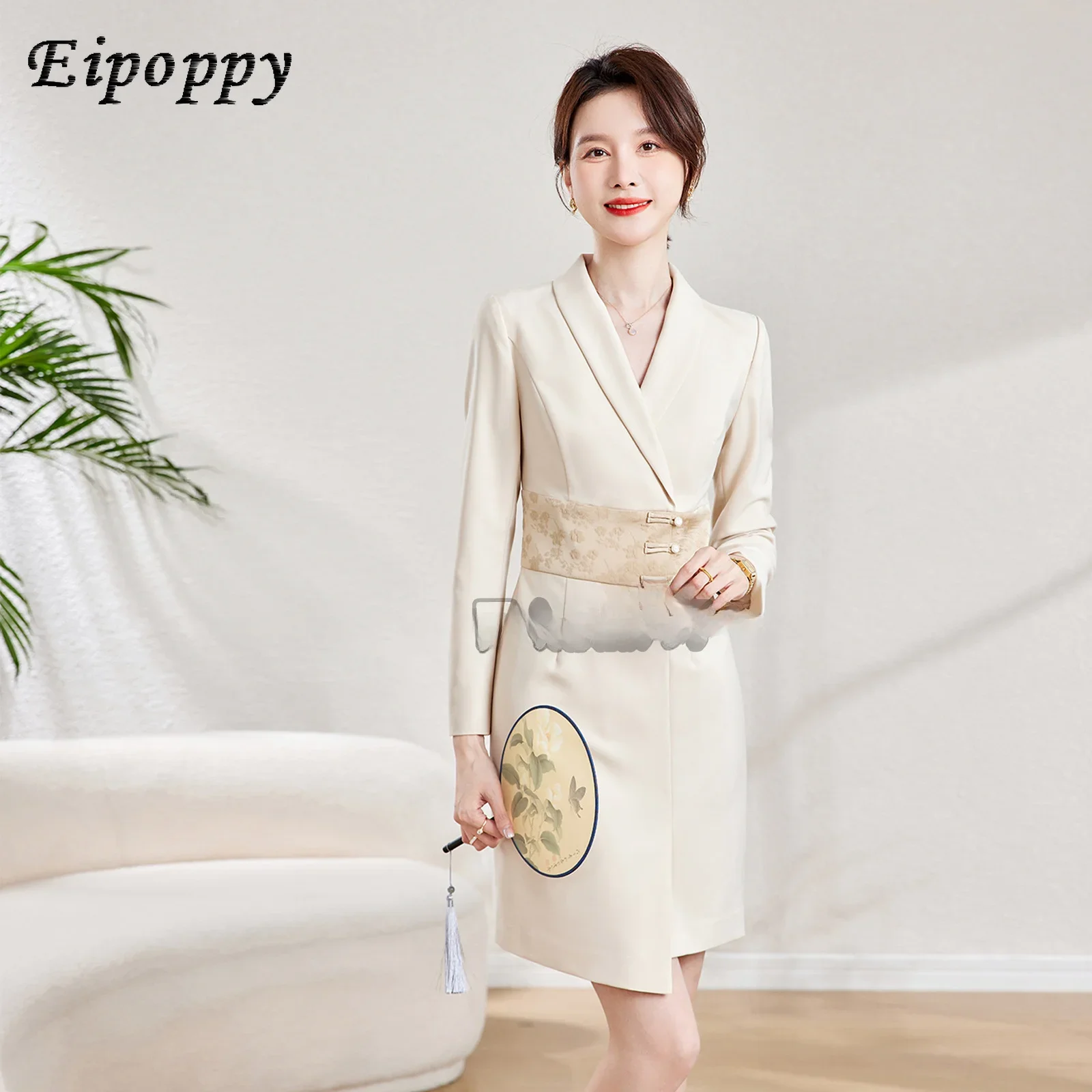 New Chinese style feminine suit dress for summer