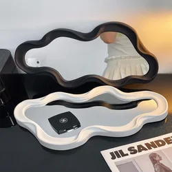 Clouds Waves Irregular Table Mirror Home Decorative Mirror Bedroom Table Makeup Mirror Dressing Vanity Mirror