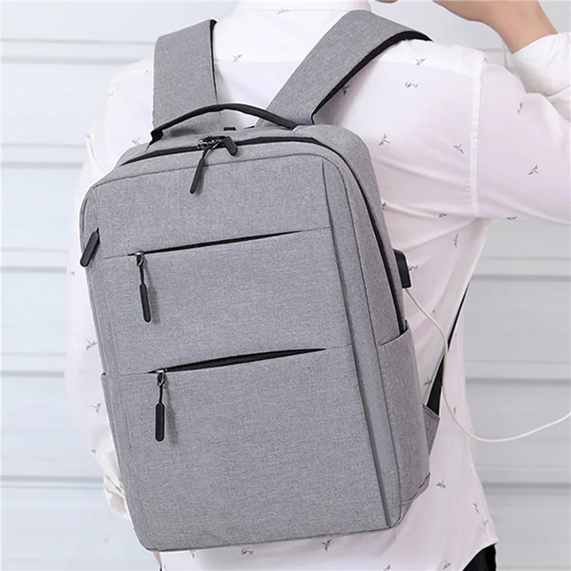 2024 Men\'s Backpack Multifunctional Waterproof Bags For Male Business Laptop Backpack USB Charging Bagpack Nylon Casual Rucksack