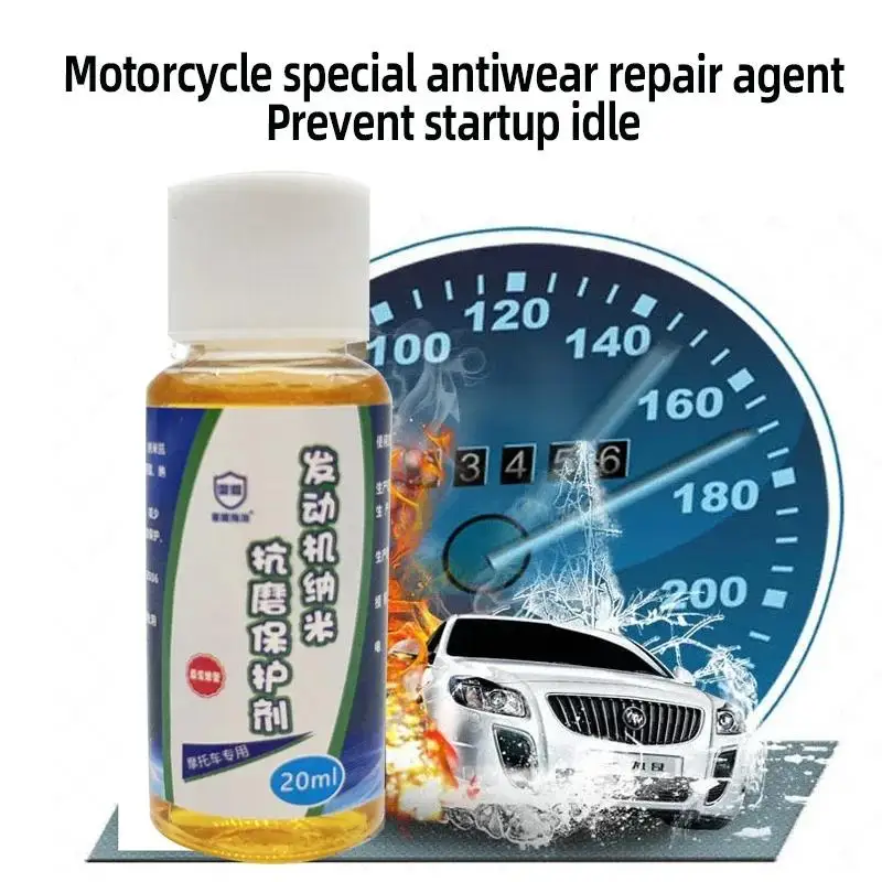 

Automobile Engine Anti-Wear Protective Agent 20ml Engine Anti-Wear Protection Agent Highly Effective Engine Restorer & Lubricant