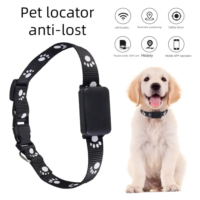 

Pet GPS Tracker Waterproof Location Adjustable Collar GSM AGPS LBS Wifi Real-Time Call Remote Control GPS Locator For Cats Dogs