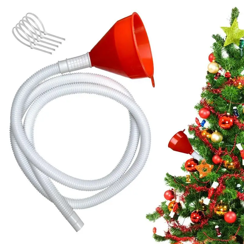 

Christmas Tree Watering Device 59 In Hose Tree Water Funnel Sturdy Long Funnel Waterer Christmas Tree Watering Spout For Large