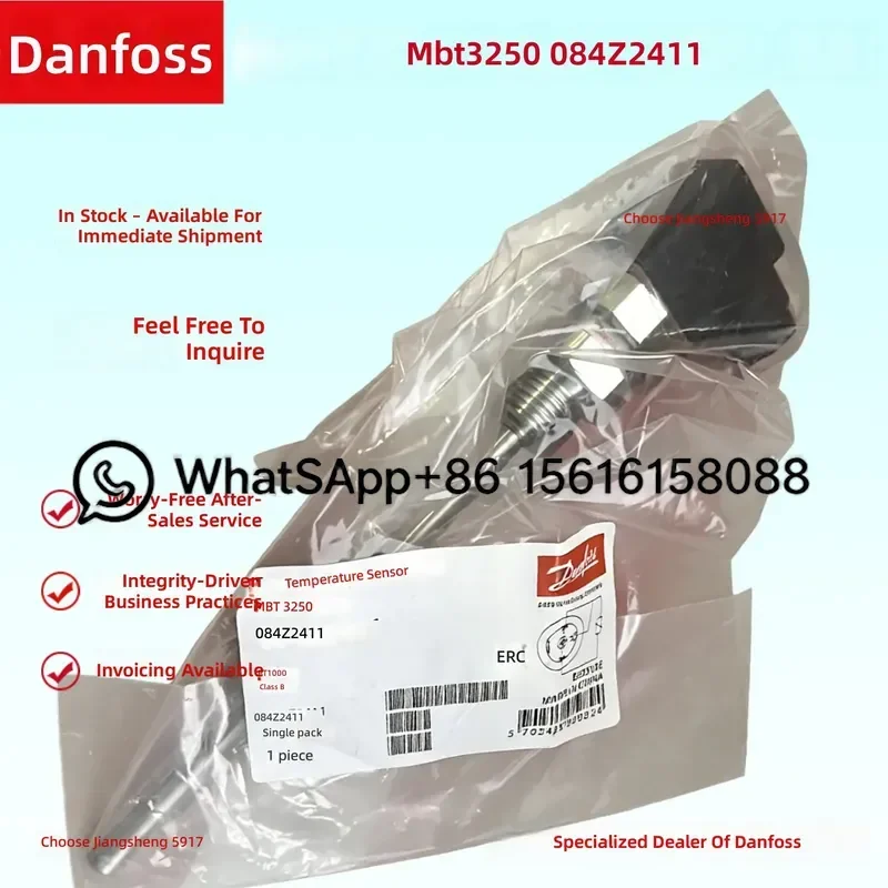 Danfoss MBT3250 Temperature Sensor 084Z2410 084Z2411 084Z2412 084Z2409 084Z2435 084Z2446 Industrial Probe Thermistor