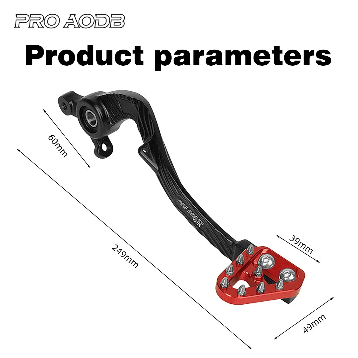 NEW 2024 motorcycle Foot brake lever Brake pedal For KTM EXC250 EXC300  250 300 EXC For Husqvarna TE FE 125-500 Dirt bike 2023