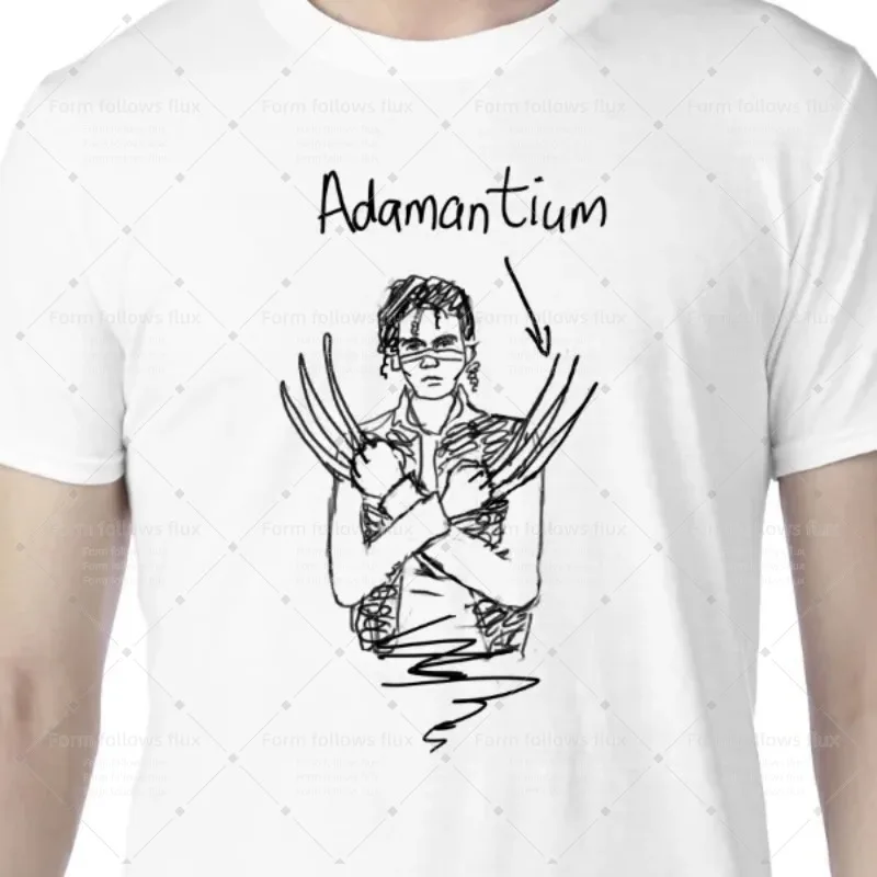 

2026 men T-Shirt Hoodie Adamantium SciFi Hand Drawn Comic style Unisex S-6XL Plus Size Friendly