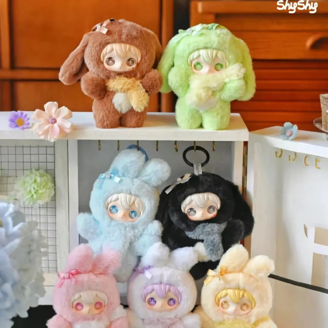 

Ayor Toys Shyshy Little Rabbit Vinyl Blind Box Cute Doll Backpack Pendant Shining World Series Surprise Trendy Toy Gifts