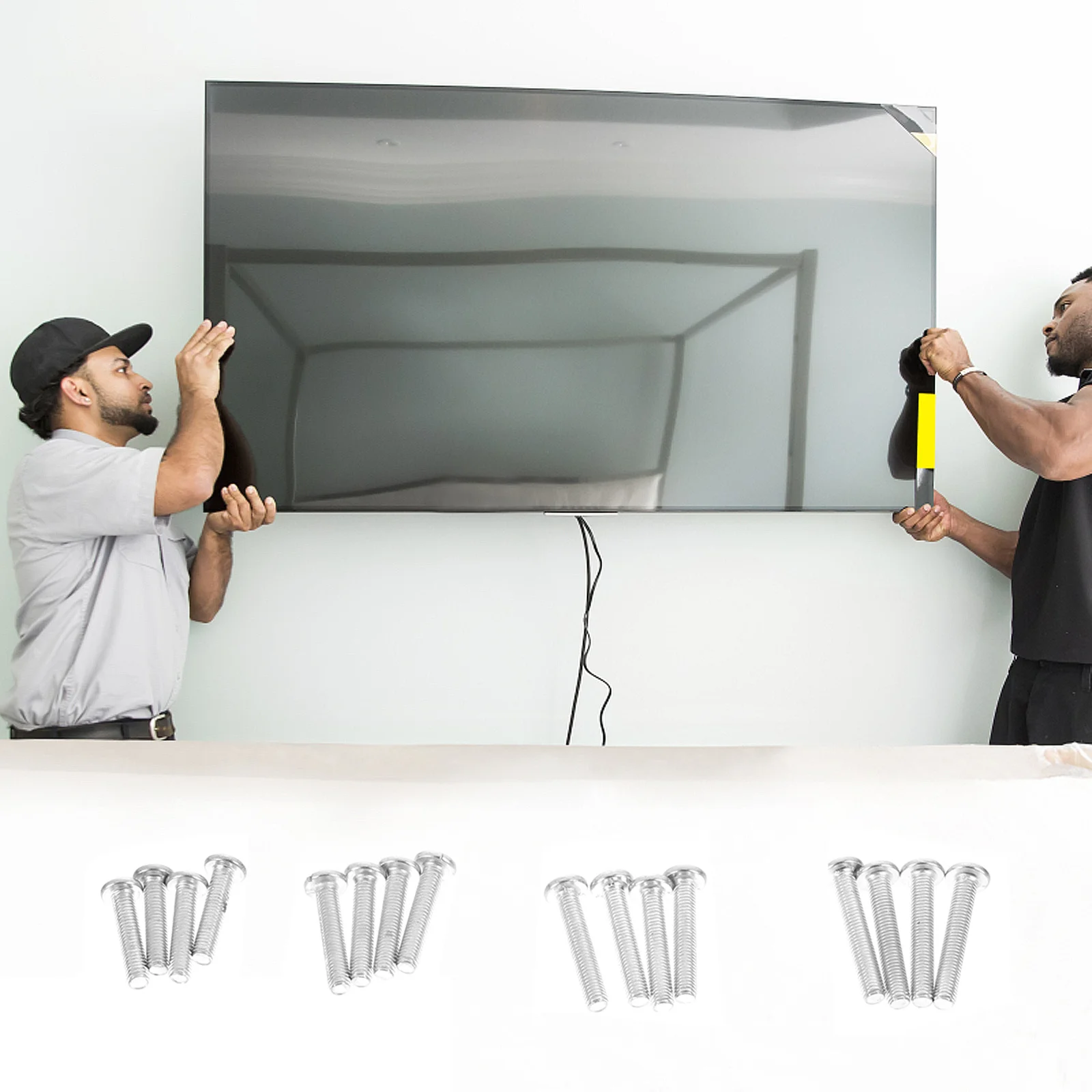 

1Set Mounting Screw Kit M5 M6 M8 with Spacers and Washers for Wall Bracket Installation Wide Compatibility Robust