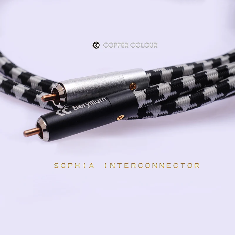Софии соединительный сигнальный кабель RCA XLR сбалансированный аудиокабель из сплава аудиофильский Hi-Fi аудиоусилитель