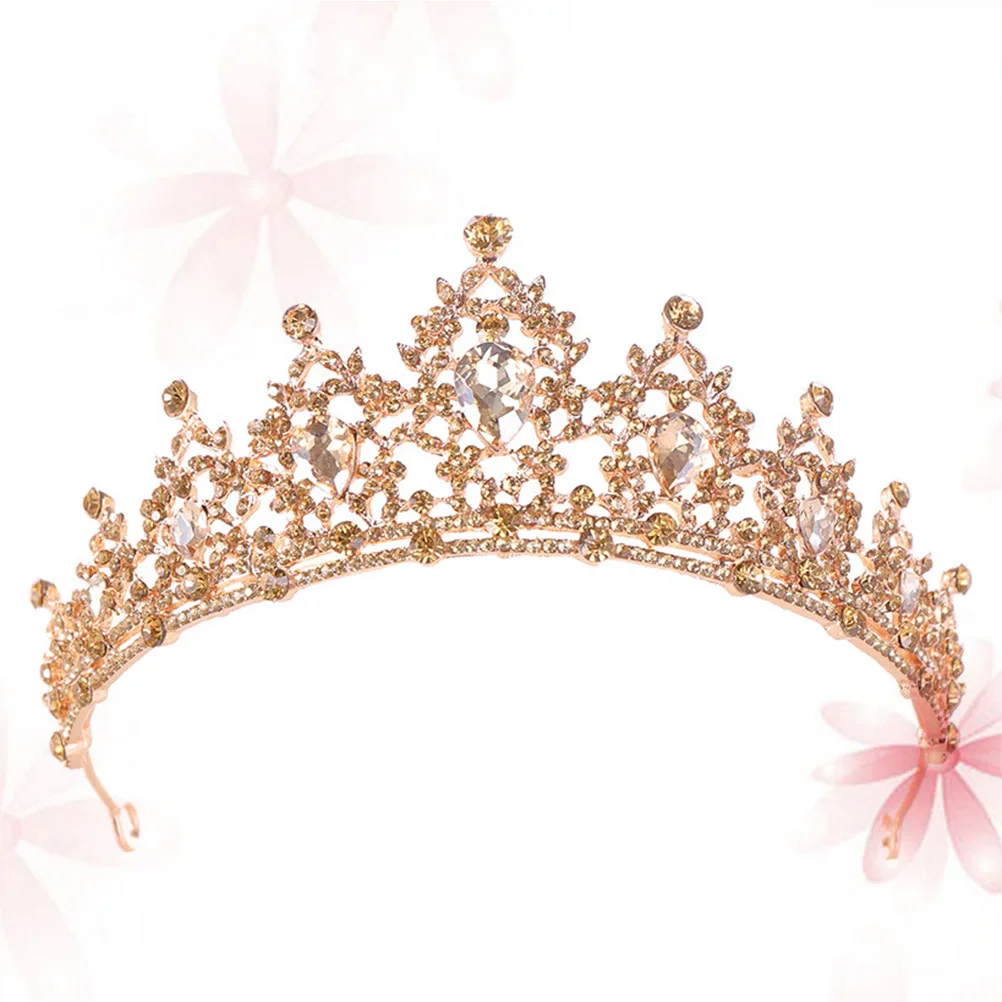 

Crystal Crown Hair Accessories Bride Headwear The Wedding Rhinestone Rhinestones