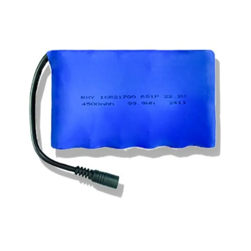 21700 Polymer Lithium Battery 6S 22.2V 4500mAh for Model Aircraft Agricultural Drone Neck Beauty Instrument Rechargeable Battery