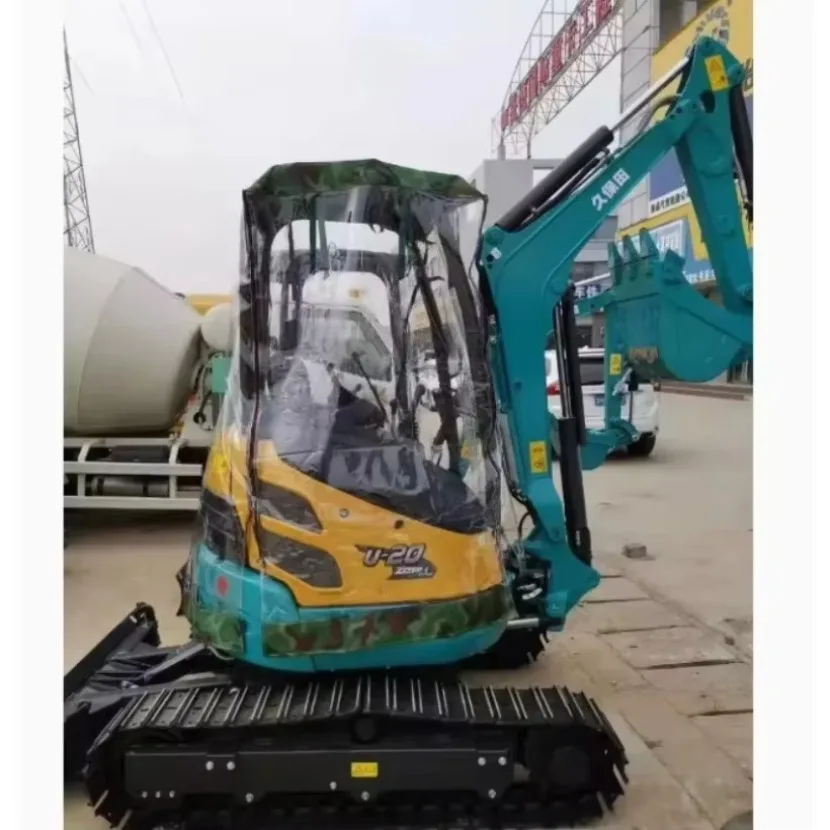 

High quality Mini Excavator Car Cover Warm Awning Pvc Windproof FitFor Kubota U15 U17 U20 U30