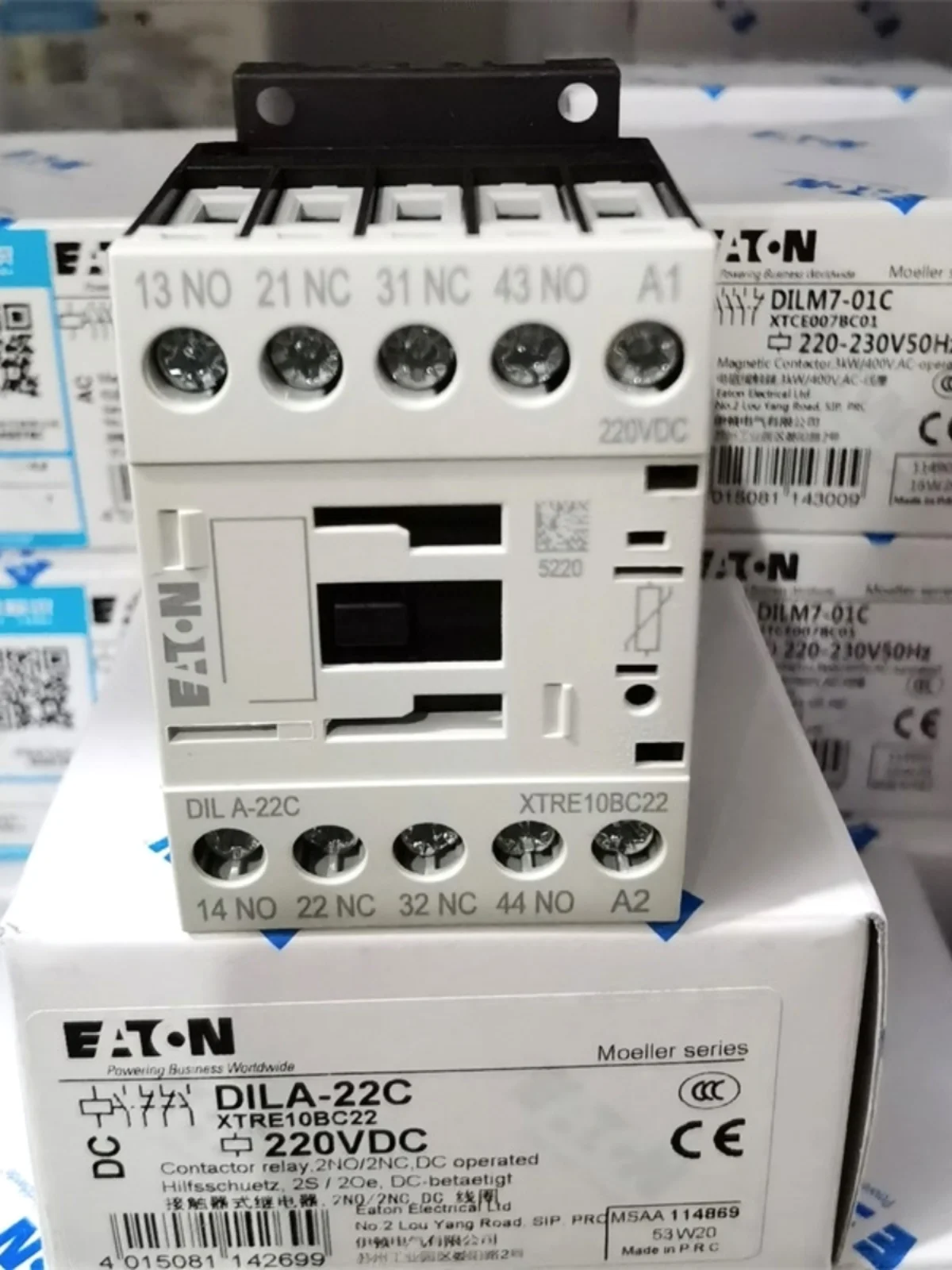 Eaton DC Contactor DILA-22C DIL A-22C DC220V In Stock