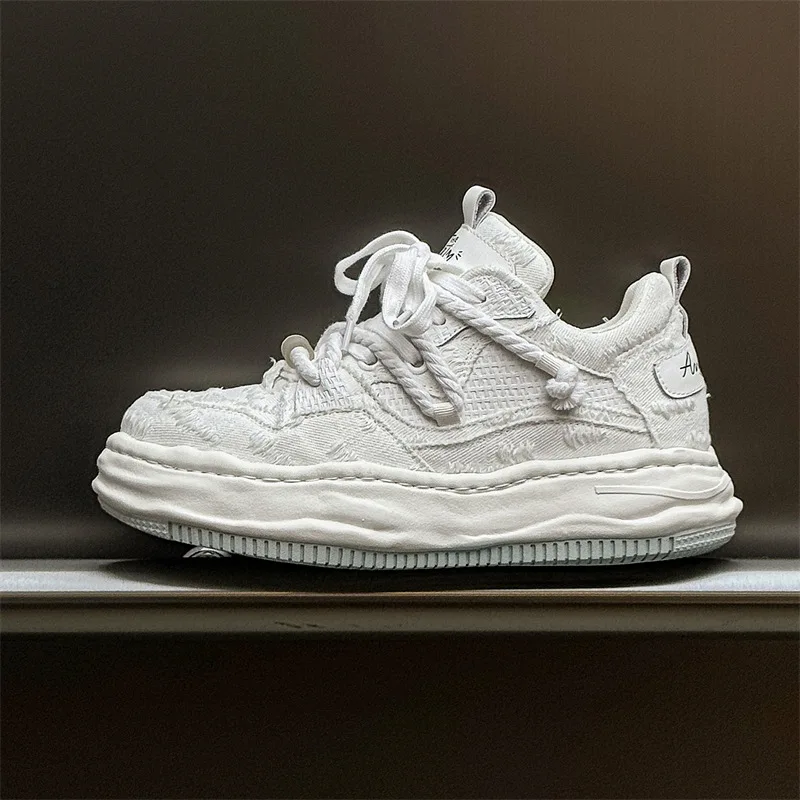 

Women Shoes for Men Retro Y2K Canvas Punk Street Sneakers Fashion Skate Shoes Unisex Designer Platform Couples Sport Casual Shoe