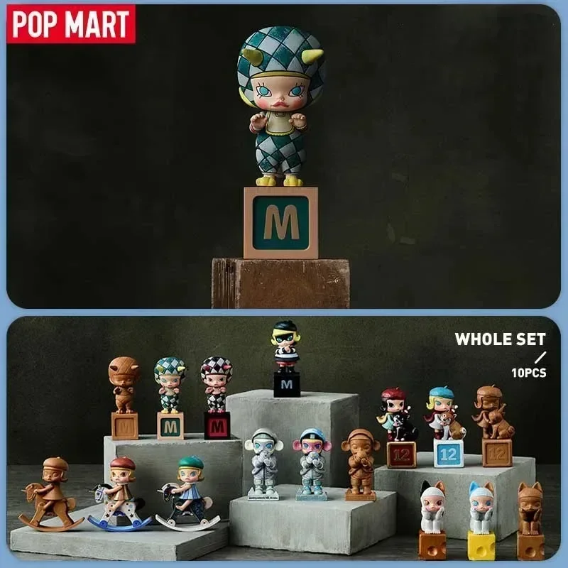 

POP MART Molly Retro Series Blind Box - Anniversary Edition Mystery Figure Action Toy Classic Collectible Surprise Gift Bag