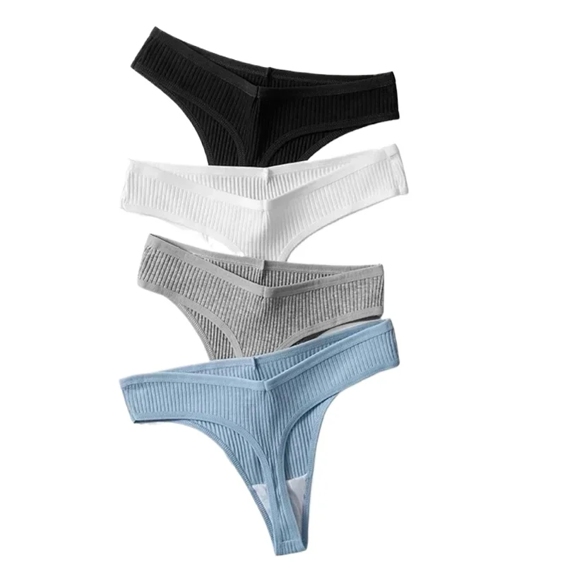 

Female Thongs Lingerie Striped Hot G-Strings Simple Cozy Sports Underpants TrowBridge Sale Women's Panties Cotton Sexy Underwear