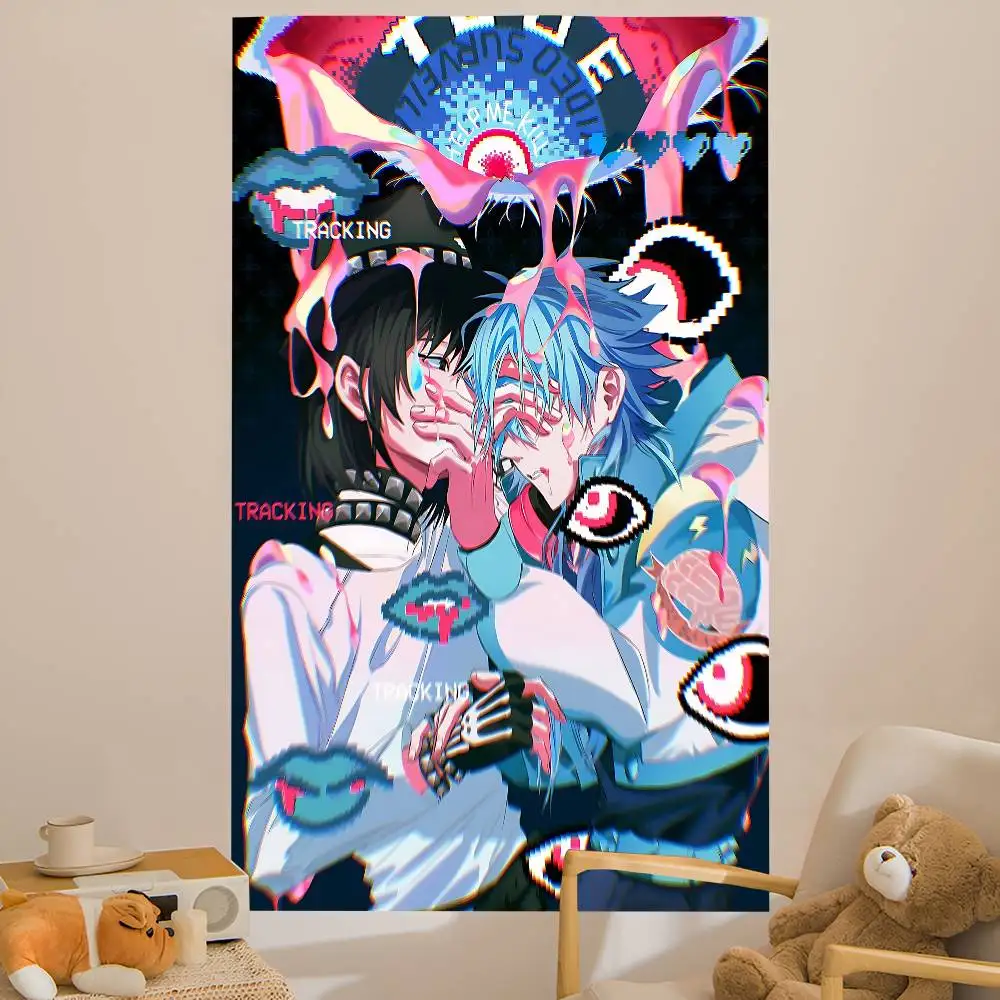 D-DRAMAtical Murder Hippie Wandbehang Wandteppiche Bohemian Wandteppiche Mandala INS Home Decor