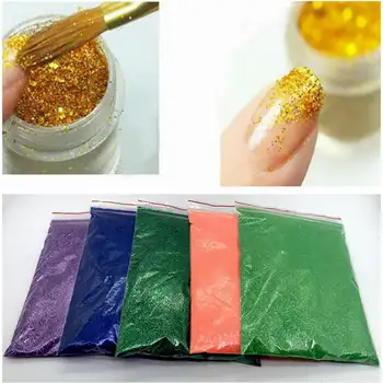 1 kg třpytivých nehtových flitrů, prášku, lesklých vloček, třpytivých pailetových tipů, DIY manikúry, pigmentu pro umělecký design nehtů 12 nejlepší prodej třpytky 1kg - №5