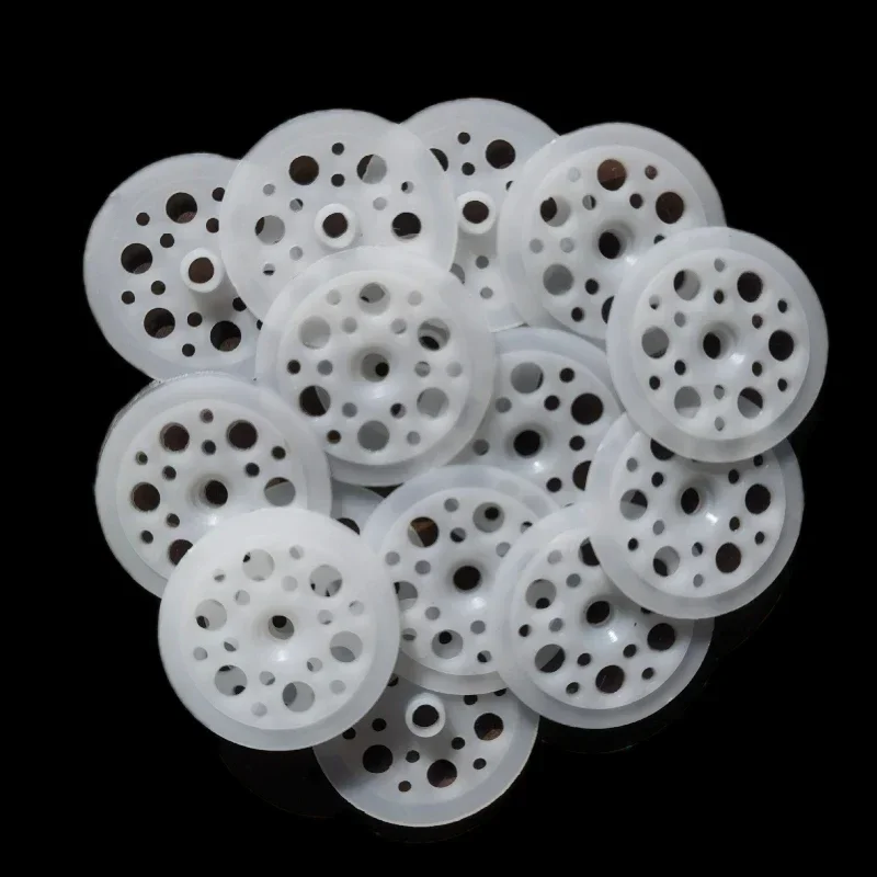 200Pcs 45mm Plastic Flat Washers Load Spreading Polypropylene Washer Foam Board Washers For Fixing Insulation Panels