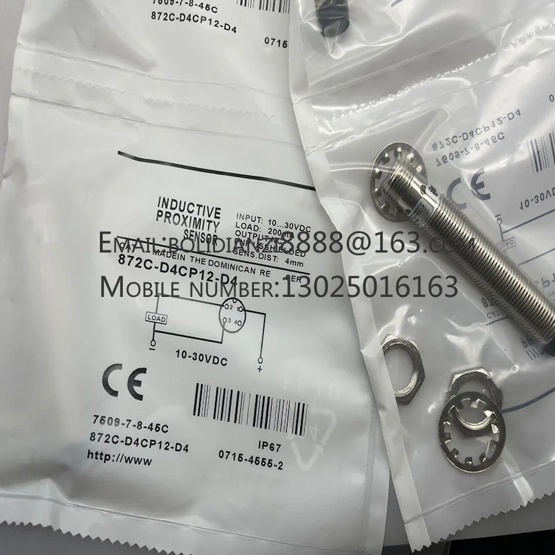 

The brand-new original sensor 872C-D4CE12-D4 872C-M4CP12-D4 One year warranty in stock