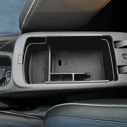 Center Console Organizer Tray For 2024 Accessories Chevrolet Trax/Buick Encore GX Insert Middle Armrest Storage Box ABS Material