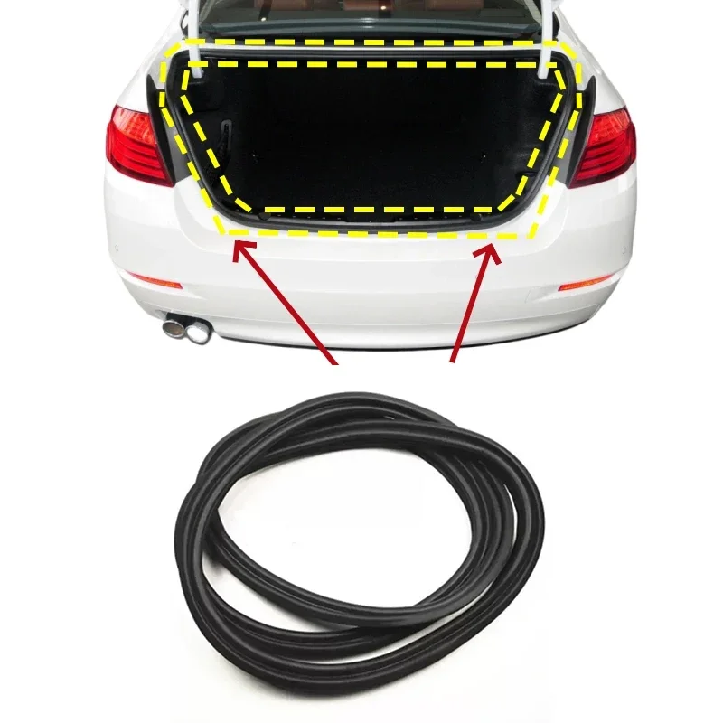 

Rear Trunk Weatherstrip Frame Rubber Seal Sealing Strip for BMW 5 Series F10 F18 535i 535XI 2011 2012 2013 2014 2015 2016 2017