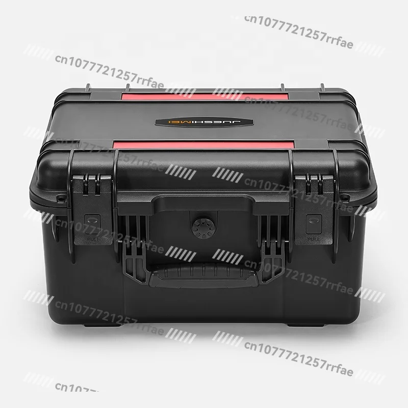 صندوق أدوات محمول مخصص لمدة 480 ساعة، صندوق أدوات قابل للتكديس، مقاوم للماء، محطة إجمالية من البلاستيك الصلب Gst20 #3