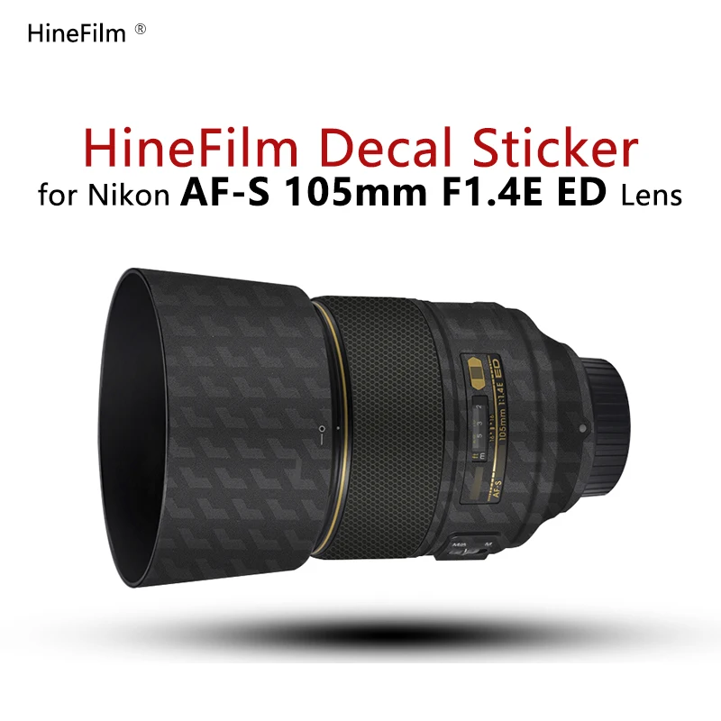 

for Nikon AF-S 105F1.4ED Lens Cover Sticker 105-f1.4 Decal Skin Nikkor AF-S 105mm f/1.4E ED Protector Coat Wrap Sticker Film