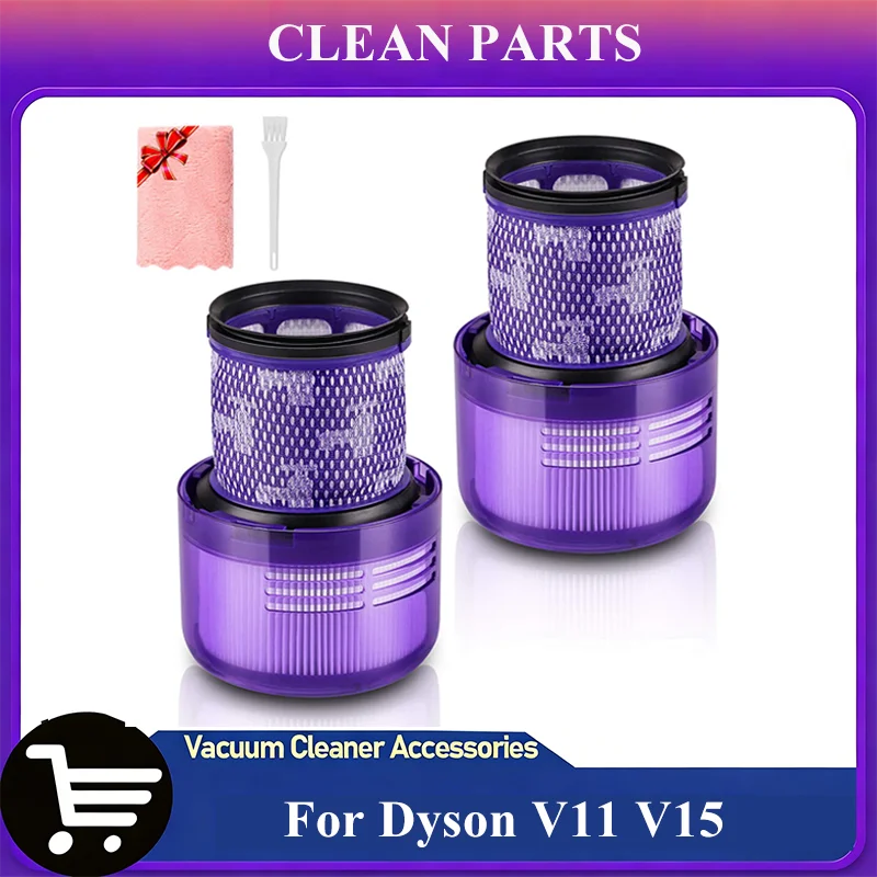 For Dyson V11 V15 Cordless Vacuum Cleaners Replacement Accessories Spare Parts for Dyson SV14 Washable HEPA Filter