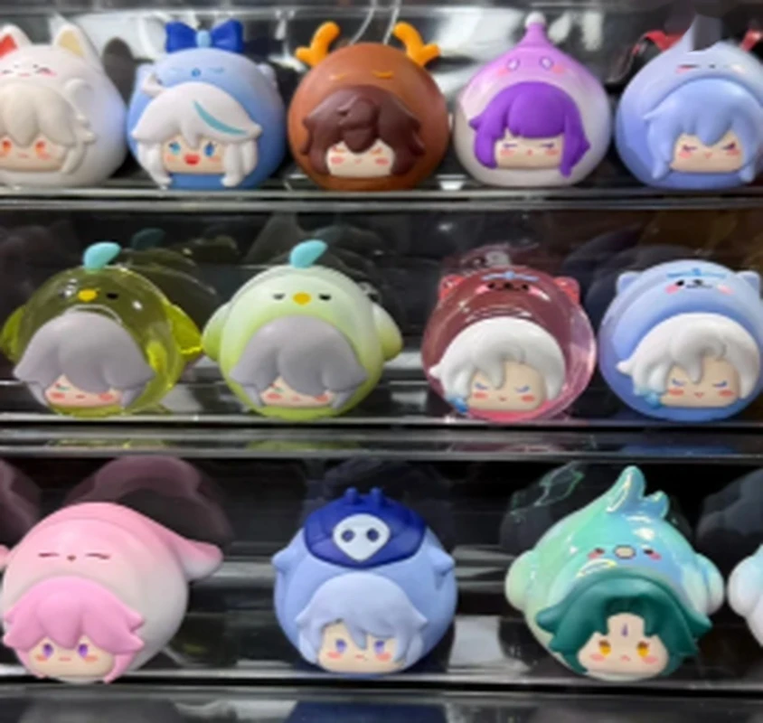 

Genshin Impact Fantasy Beast Party Mini Blind Bag Cute Cartoon Display Model Anime Peripheral Figure Cool Toy Mystery Box
