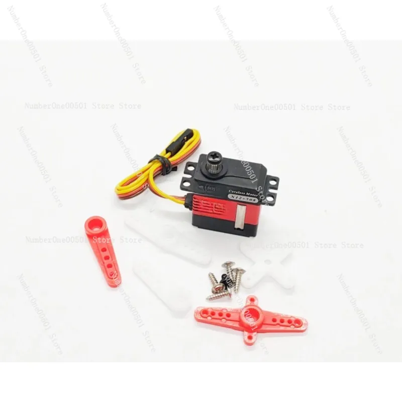 

X12-508 Цельнометаллический миниатюрный цифровой сервопривод высокого давления из нержавеющей стали 450, поворотная пластина 30E, сервопривод с фиксированным крылом