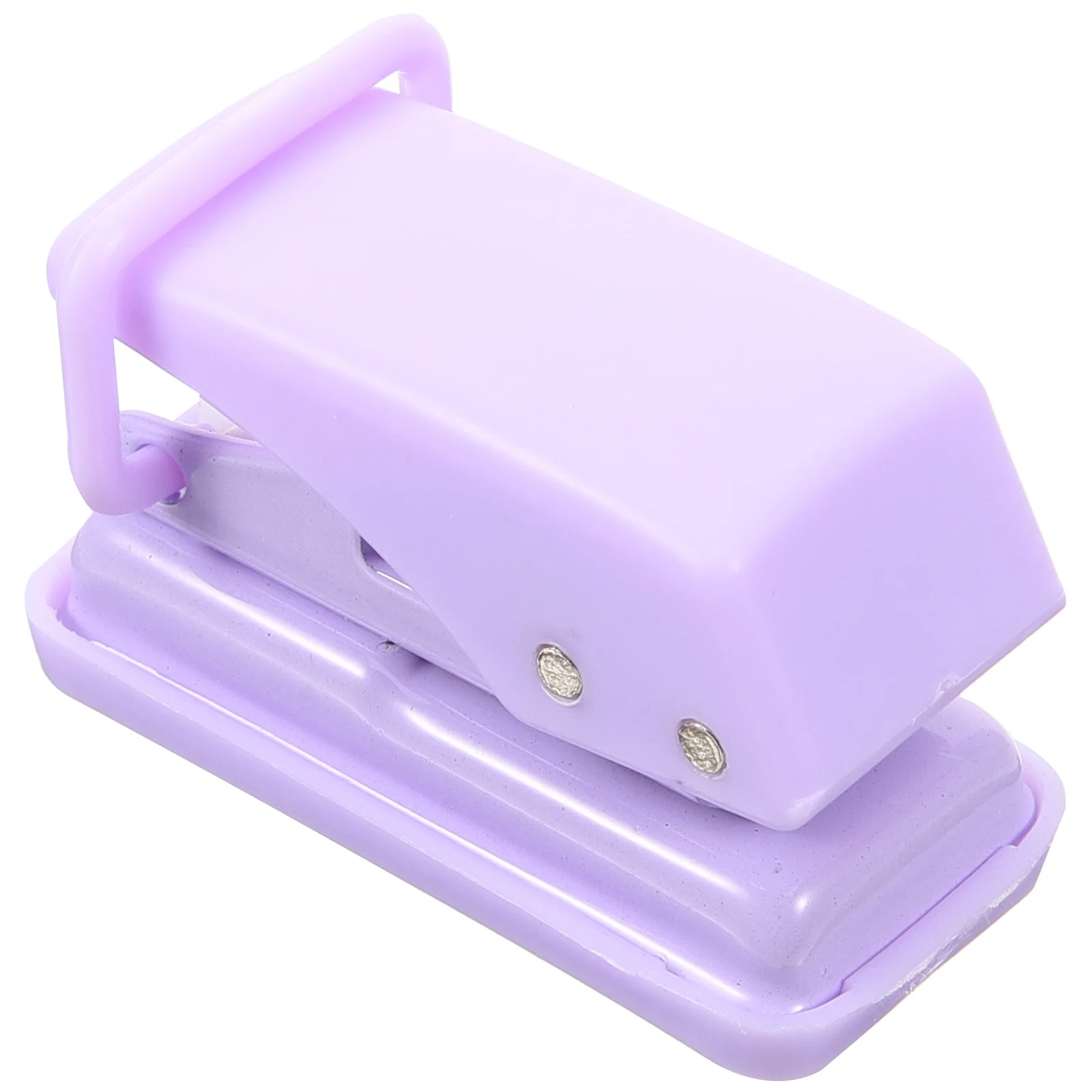 Manual Loose Leaf Single Hole Puncher Paper Punch Professional Office Paper Hole Breaker Durable ABS Material Easy Operation