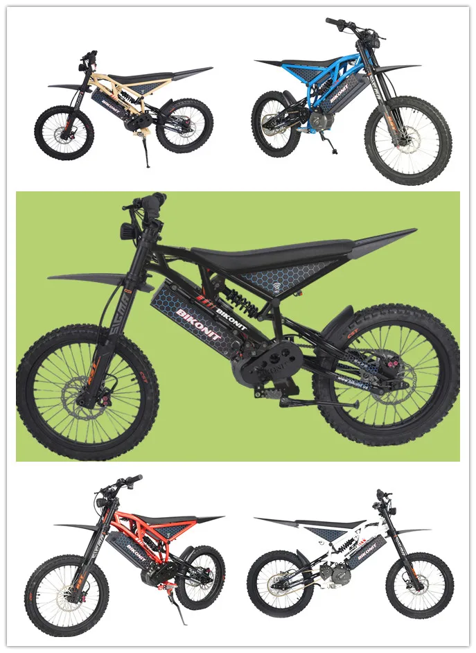 Barato BK28 72V 28000W Ebike Suspensão Completa Bicicleta de Montanha Elétrica Off Road Hyper Bee Motocicleta Elétrica