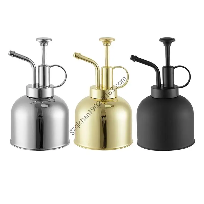 

X7AB Small Stainless Steel Watering Pot For Indoor Gardening Lightweight And Corrosion Resistant