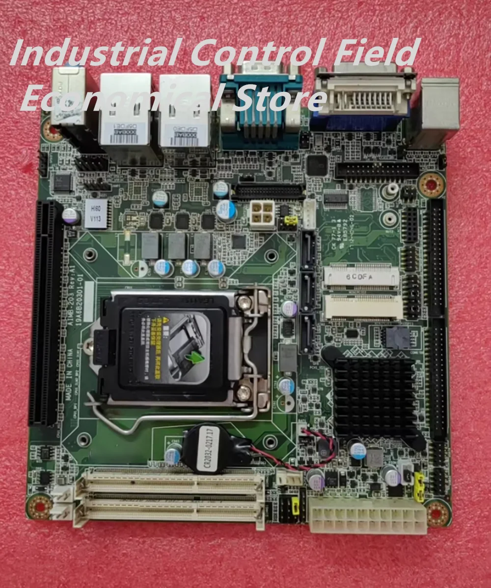AIMB-203 Rev:A1 19A6B20301-01 산업용 제어 마더보드