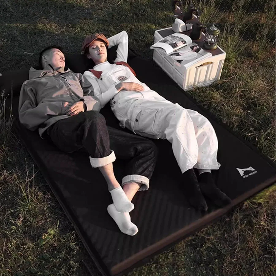 Inflatable Lazy Air Sofa Bed Beach Couple Camping Foldable Air Sofa Bed Outdoor Nature Romantic Relexing Mattress Fotel Air Bed