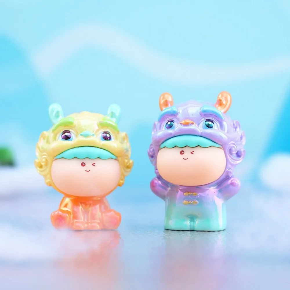 

1pc/12pcs Trendy Baby Hug Kirin Series Blind Box Desktop Decor Cartoon Collectible Models Cute Anime Figure Toys New Year Gifts