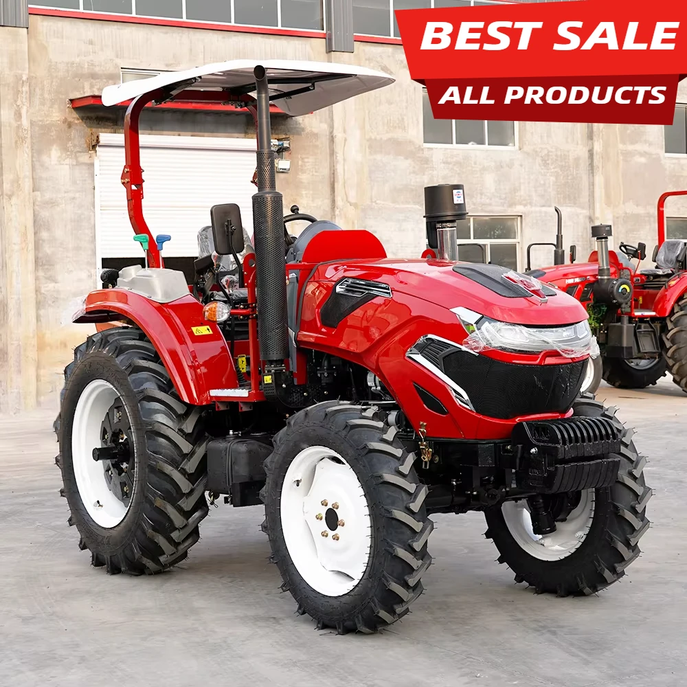 Manufacturer Wheel/crawler Tractor 4x4 Agricultural Machinery Compact Mini Farming Tractors