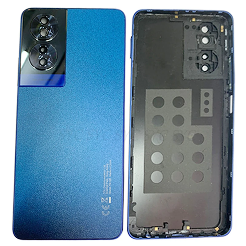 Back Cover Rear Door Case Housing For TCL 40 NxtPaper T612B Battery Cover with Camera Lens Logo Repair Parts