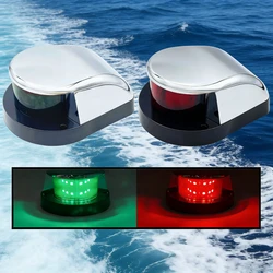 보트용 LED 네비게이션 조명, 요트 해양 조명, 방수, 레드 그린, 12V, 1 개 세트