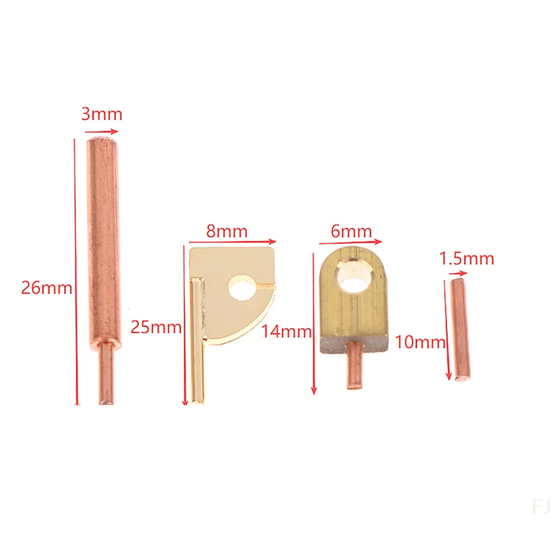 [YU]2Pcs Spot Welding Pin Aluminum Oxide Copper Welding Pin 70B 71A 71B 73B Spot Welding Pen Special Accessories