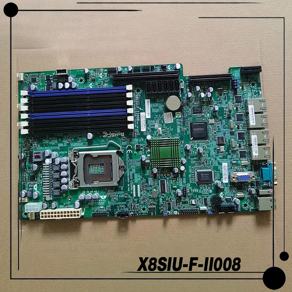 X8SIU-F-II008 For Supermicro Server Equipment Motherboard X8SIU-F