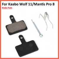 Brake Pads For Kaabo Electric Scooter Wolf 11 /11+ /X /Pro /King/ King GT Mantis Pro 8 10 Vsett Zero Hydraulic Semimetal 1 Pairs